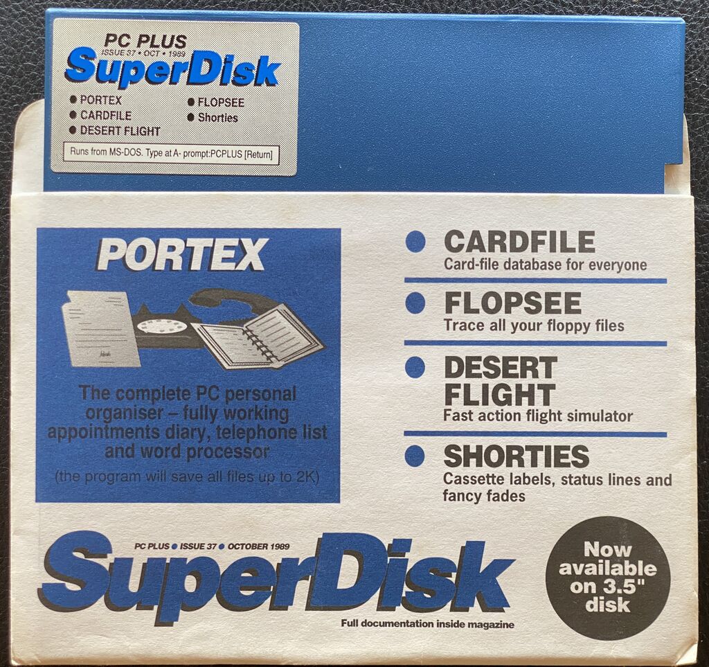 Physical disk scan — PCPlus_Issue-37_Oct-1989