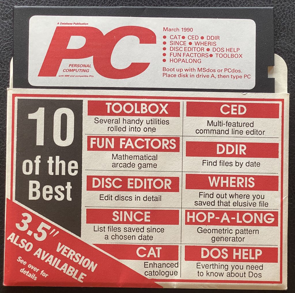 Physical disk scan — PersonalComputing_Mar-1990
