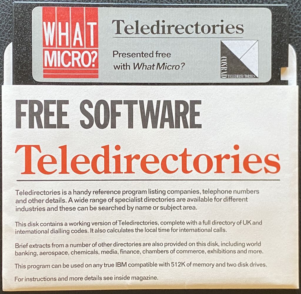 Physical disk scan — WhatMicro_Teledirectories_1988